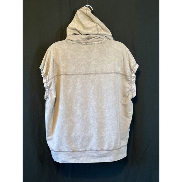 JANE and DRLANCEY Gorpcore Streetwear Utility Lt Brown Oversized Hoodie S - Picture 5 of 13